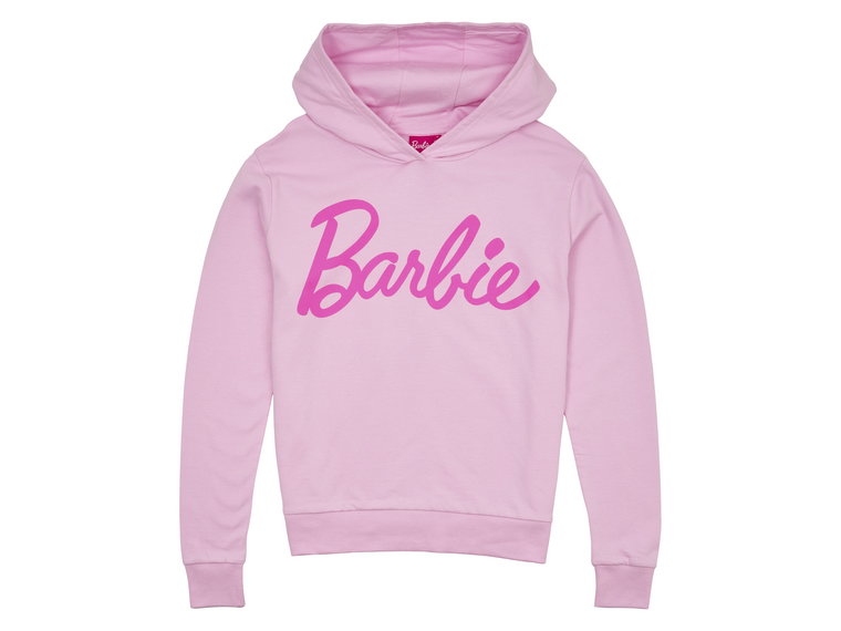 Barbie Bluzka damska z kapturem z kolekcji Barbie (różowy, M)