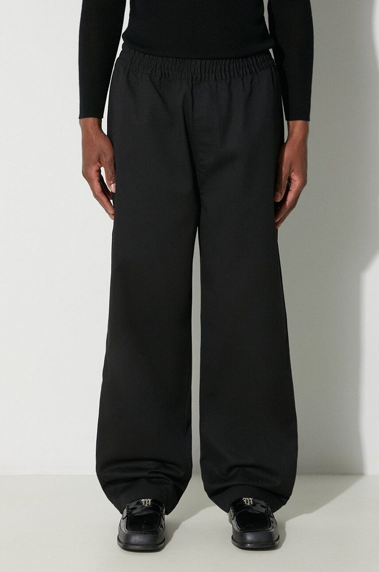Carhartt WIP spodnie Newhaven Pant męskie kolor czarny proste I032913.8902