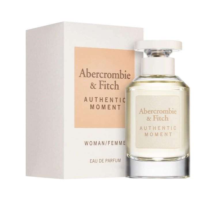 ABERCROMBIE & FITCH AUTHENTIC MOMENT WOMAN WODA PERFUMOWANA SPRAY 100ML