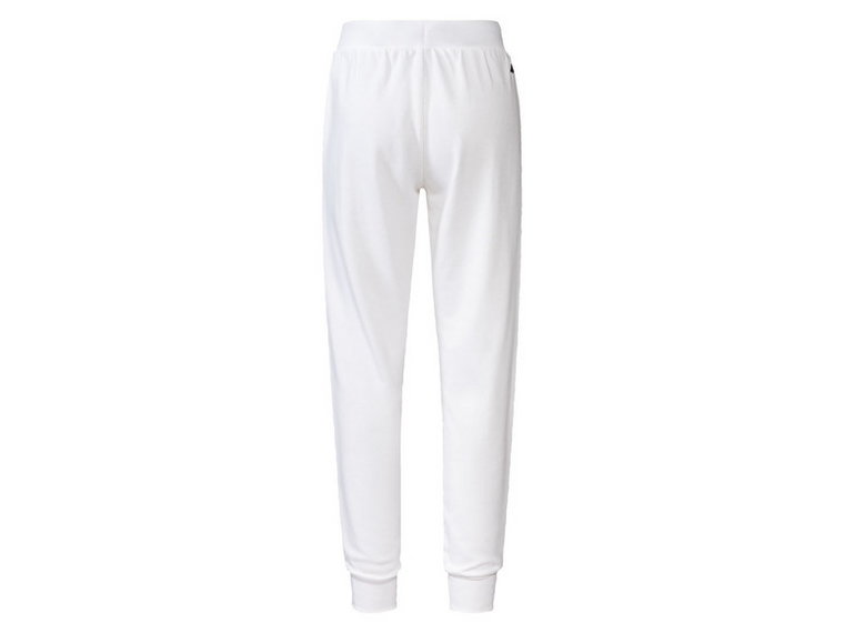 esmara Spodnie dresowe damskie z bawełną (XS (32/34), Biały)