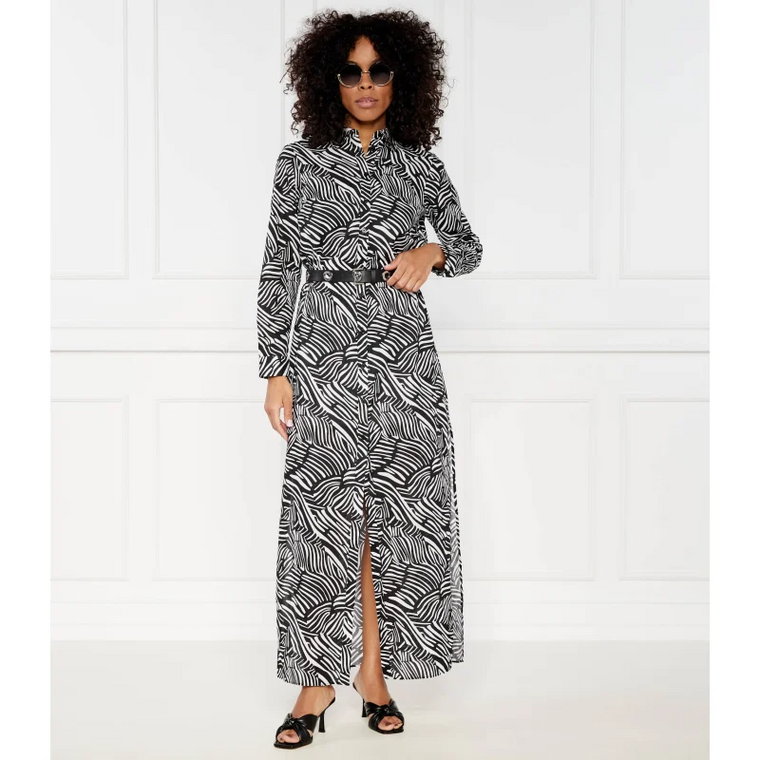 Michael Kors Sukienka ZEBRA SLIT MAXI