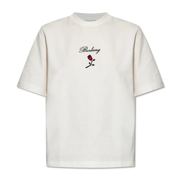T-shirt z logo Burberry