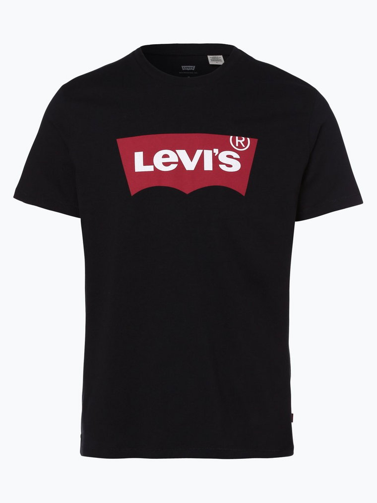 Levi's - T-shirt męski, czarny