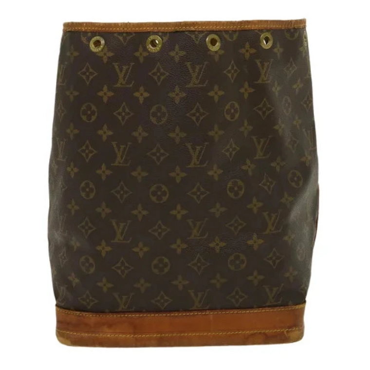 Brązowa torba na ramię Louis Vuitton Noe z płótna Louis Vuitton Vintage