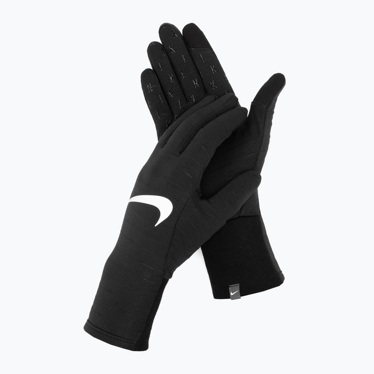 Rękawiczki do biegania damskie Nike Sphere 4.0 RG black/black/silver | WYSYŁKA W 24H | 30 DNI NA ZWROT