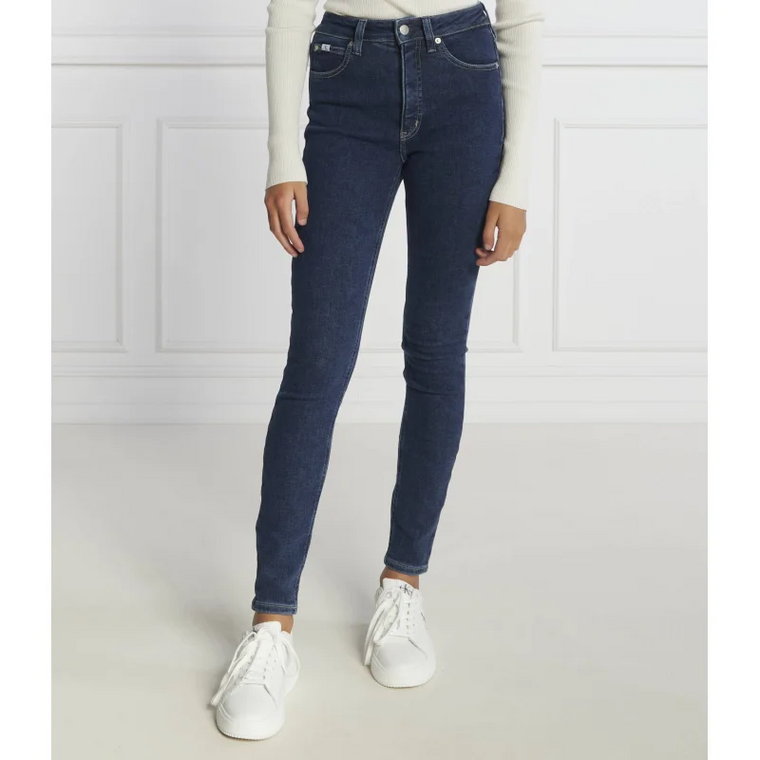 CALVIN KLEIN JEANS Jeansy HIGH RISE SKINNY | Skinny fit