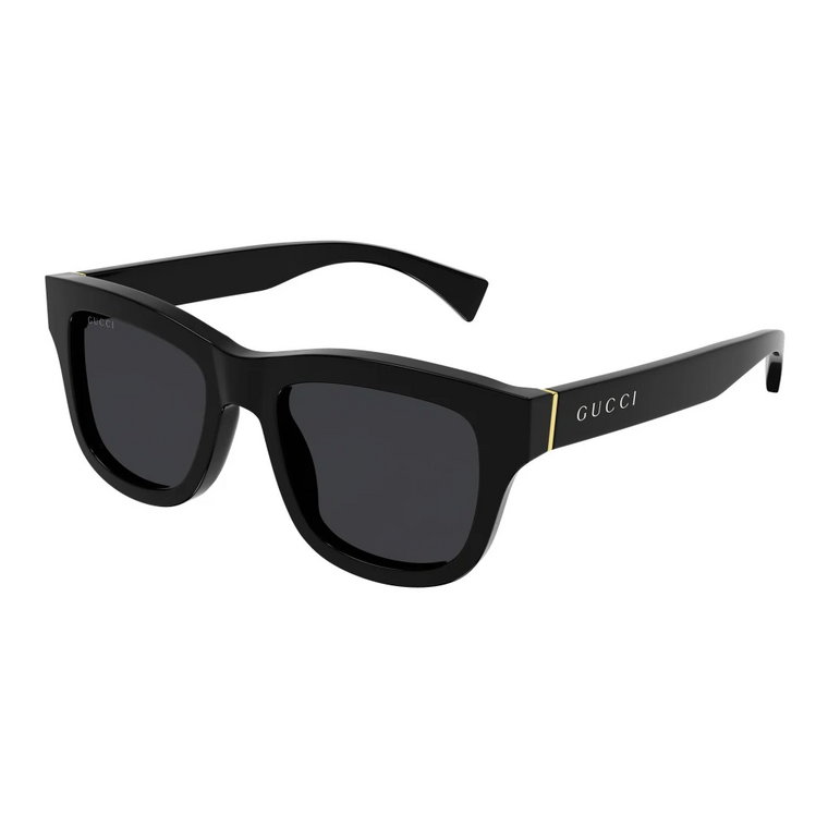 Czarne/Szare Okulary przeciwsłoneczne Gucci