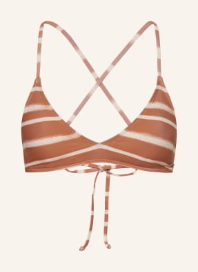 Roxy Góra Od Bikini Bralette Printed Beach Classics orange