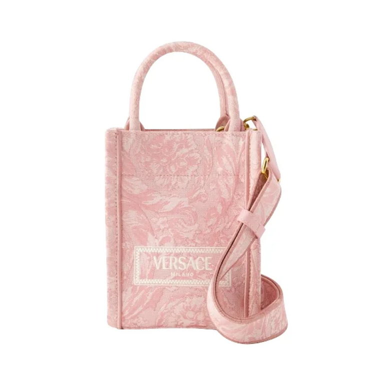 Cotton handbags Versace