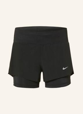 Nike Szorty Do Biegania 2 W 1 Dri-Fit Swift schwarz