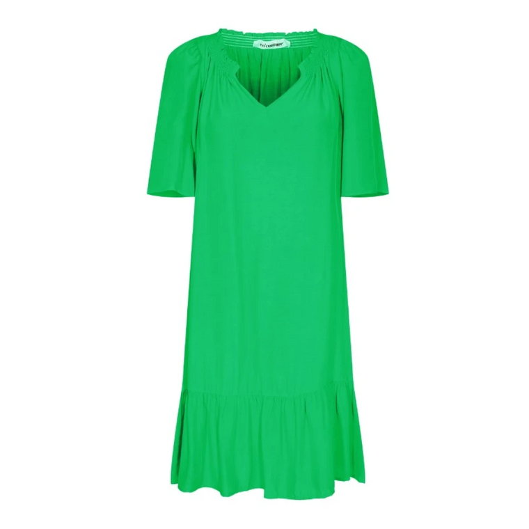 Zielona Sukienka Sunrise Flow Crop Co'Couture