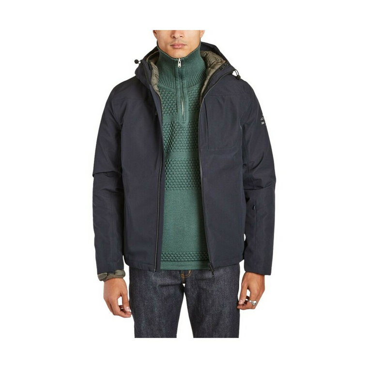 Katman reversible jacket with down jacket Ecoalf