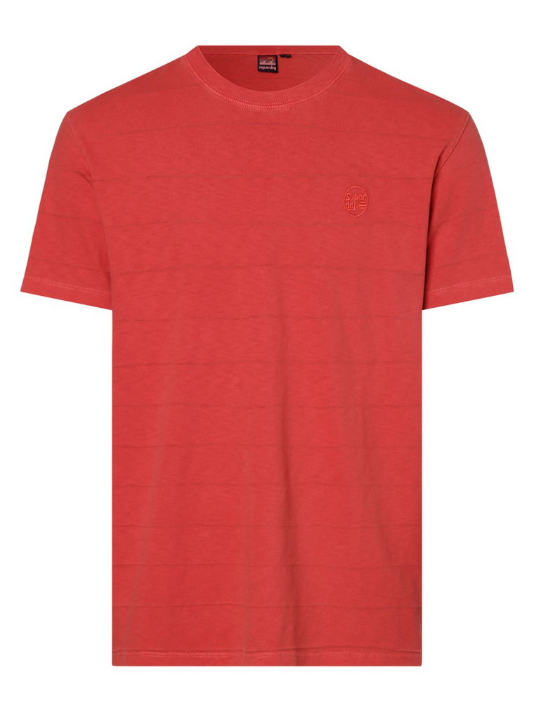 Superdry - T-shirt męski, czerwony