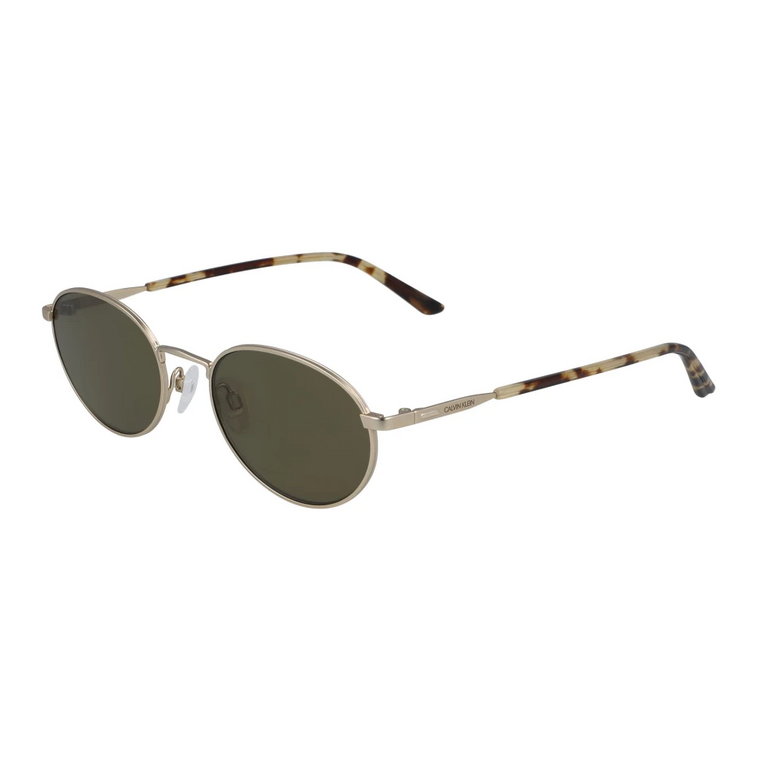 Ck20317S 45097 717 Satin Gold Okulary przeciwsłoneczne Calvin Klein