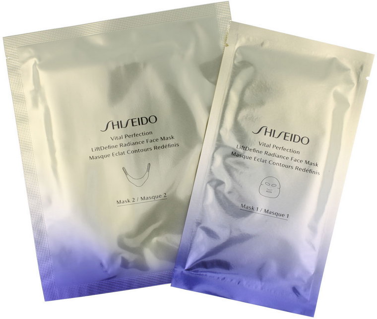 Maseczka do twarzy na tkaninie Shiseido Vital Perfection Liftdefine Radiance Face Mask 25 ml (729238169579). Maska do twarzy