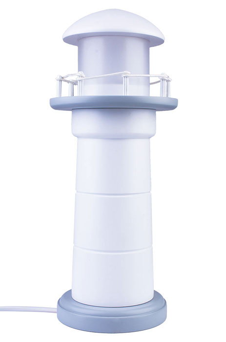 Biało-szara lampka nocna dziecięca LED latarnia - S186-Dinos