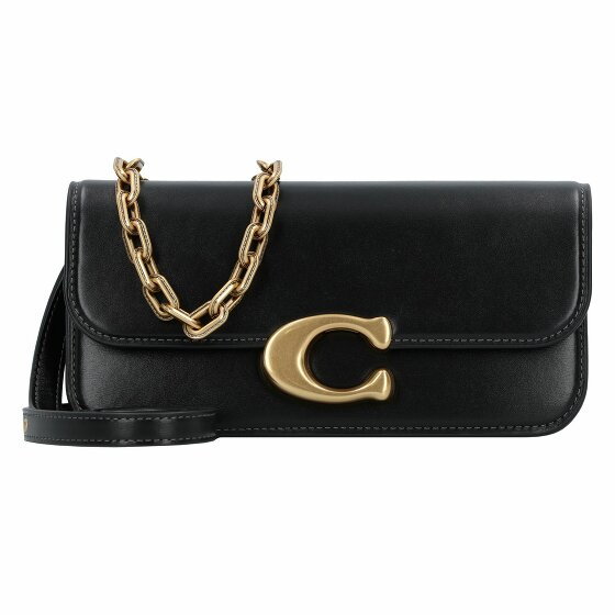 Coach Idol Torba na ramię Skórzany 23 cm black