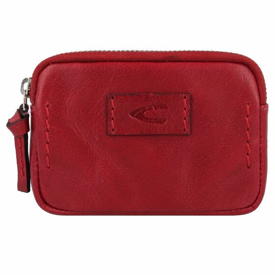 camel active Rise Portfel z kluczem Skórzany 11 cm red