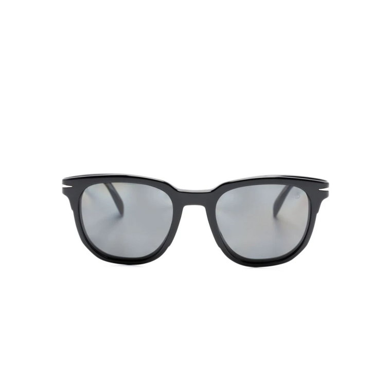 Czarne okulary przeciwsłoneczne na co dzień Eyewear by David Beckham