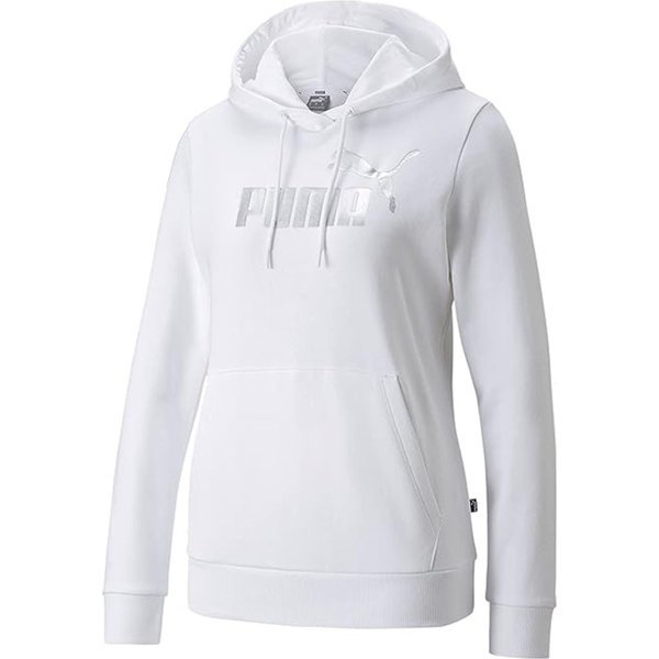 Bluza damska ESS+ Metallic Logo Hoodie Puma