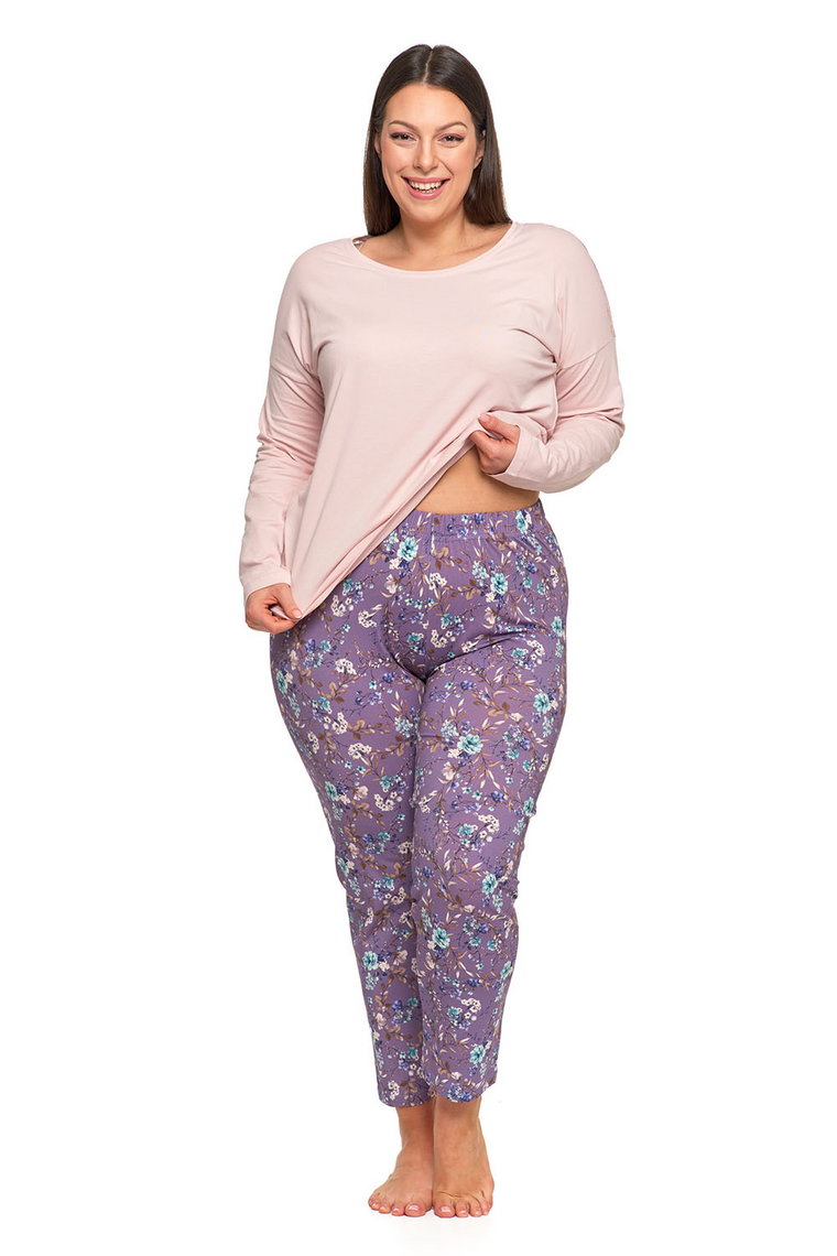 Piżama Moraj PDD5800-002 grafit Plus Size