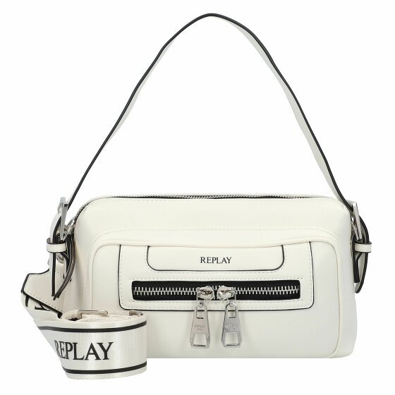 Replay Torba na ramię 28 cm dirty white