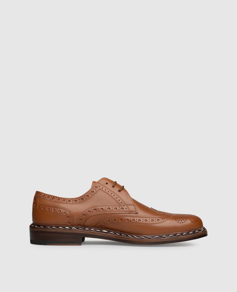 Heinrich Dinkelacker Buty biznesowe Derby BUDA FULL-BROGUE AC