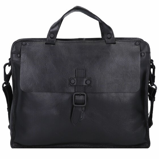 Harold's Aberdeen Leather Briefcase 37 cm black
