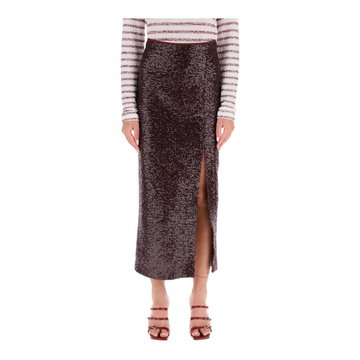 In the Mood for Love, tilo sequined skirt Fioletowy, female,