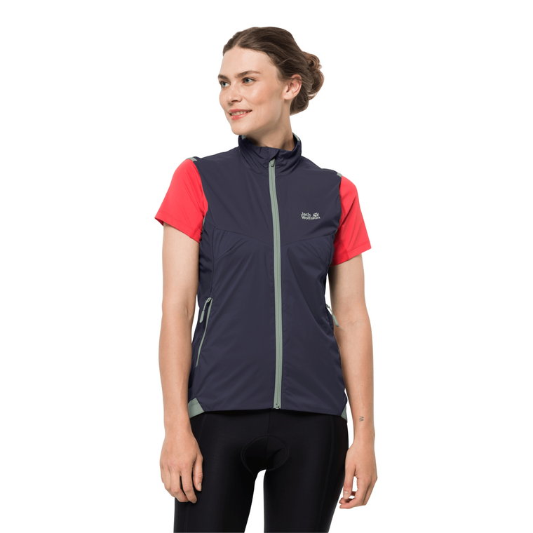 Kamizelka rowerowa TOURER SOFTSHELL VEST W graphite - XS