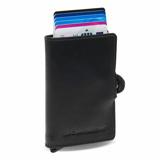 The Chesterfield Brand Albury Etui na karty kredytowe Ochrona RFID Skórzany 7 cm black
