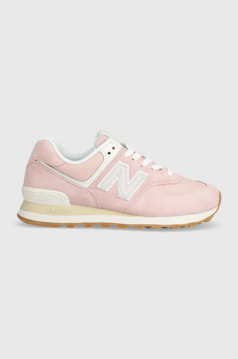New Balance sneakersy 574 kolor różowy WL574QE2