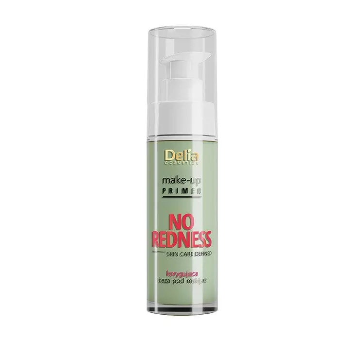 DELIA NO REDNESS KORYGUJĄCA BAZA POD MAKIJAŻ 30ML