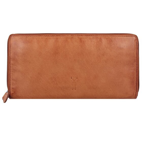 Jack Kinsky Nelson Wallet RFID Leather 20 cm cognac