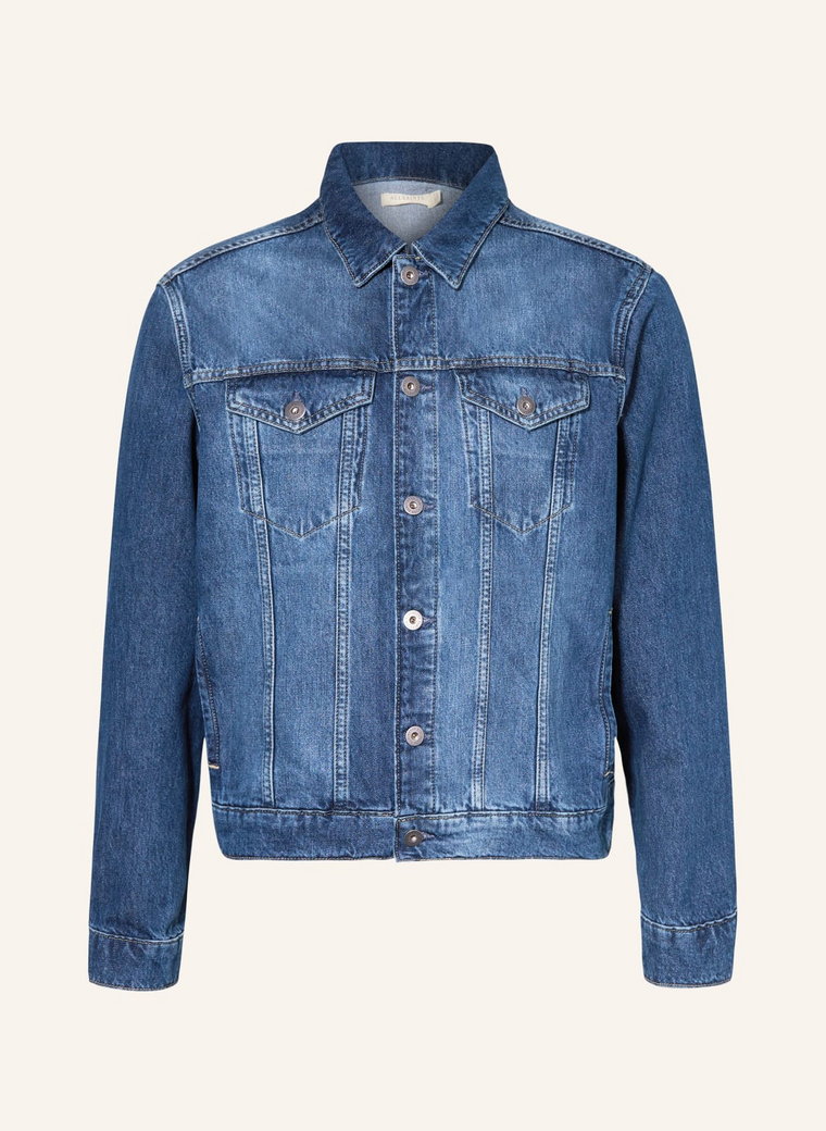 Allsaints Kurtka Jeansowa Hebden blau