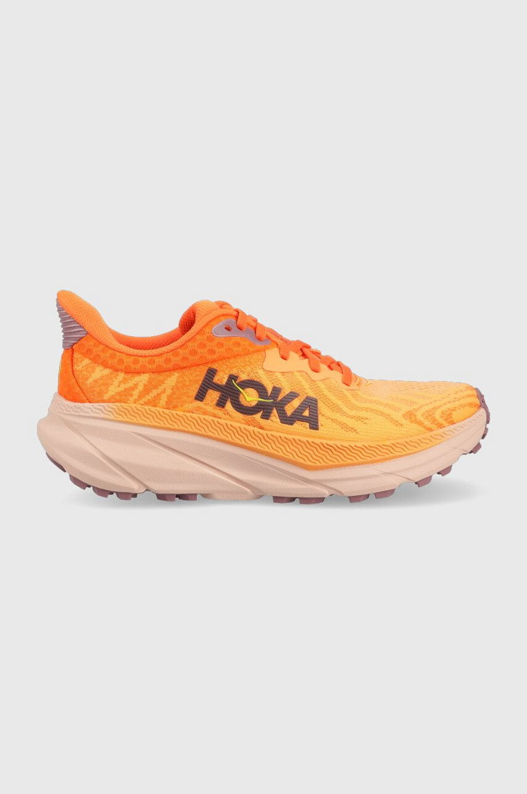 Hoka One One buty do biegania Challenger ATR 7 kolor pomarańczowy 1134498