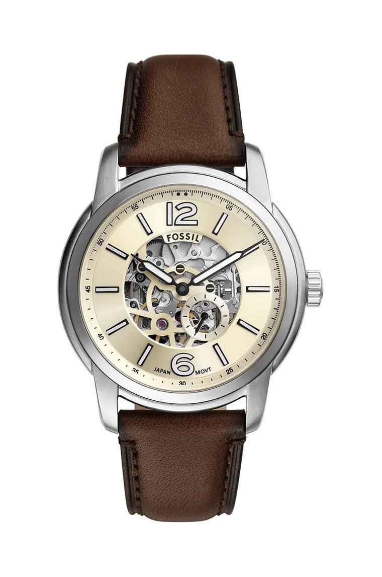 Fossil zegarek męski kolor brązowy ME3264