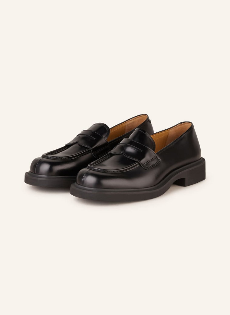 Sandro Penny Loafers schwarz