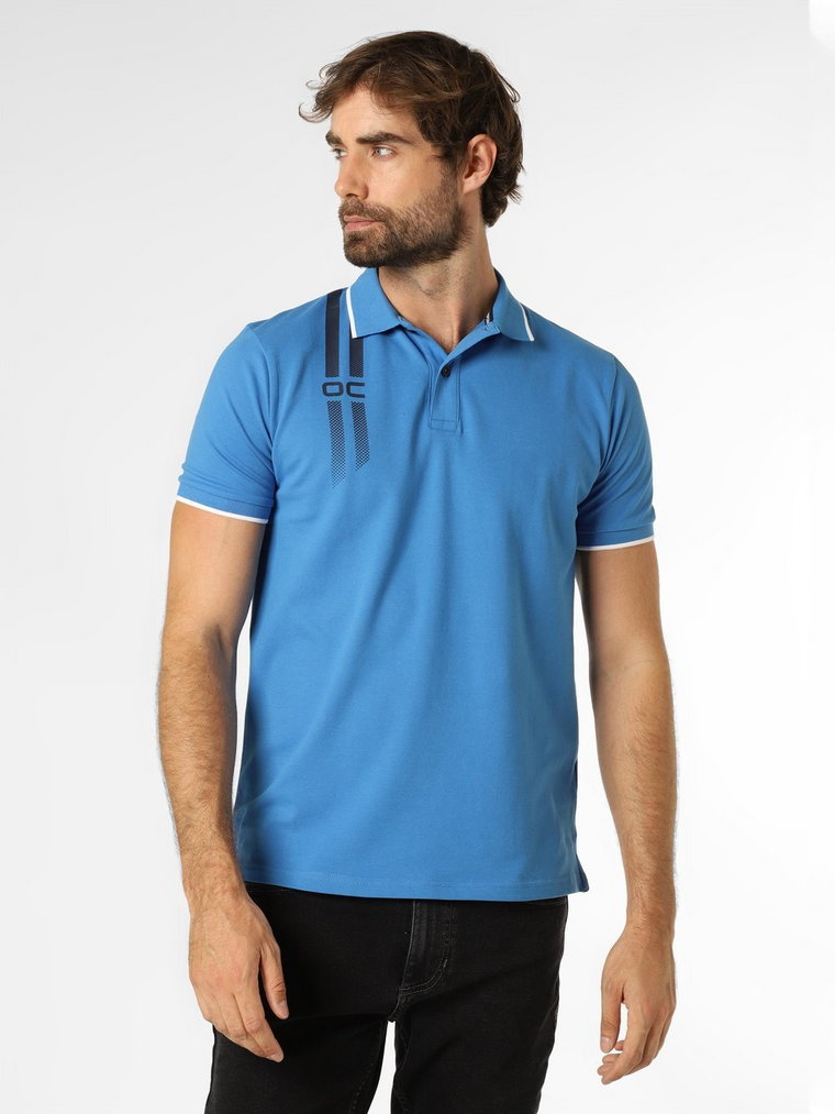 Ocean Cup - Męska koszulka polo, niebieski