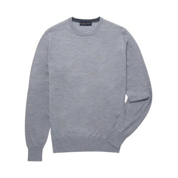 Merino Wool Crew-Neck Sweater Brooks Brothers
