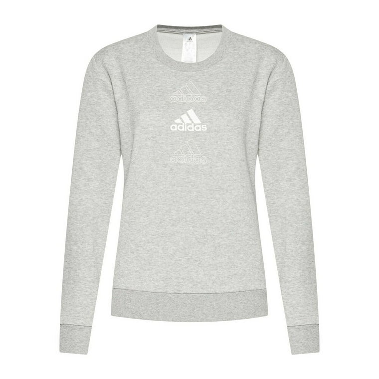 Koszulka treningowa - Bawełniana bluza z logo Adidas