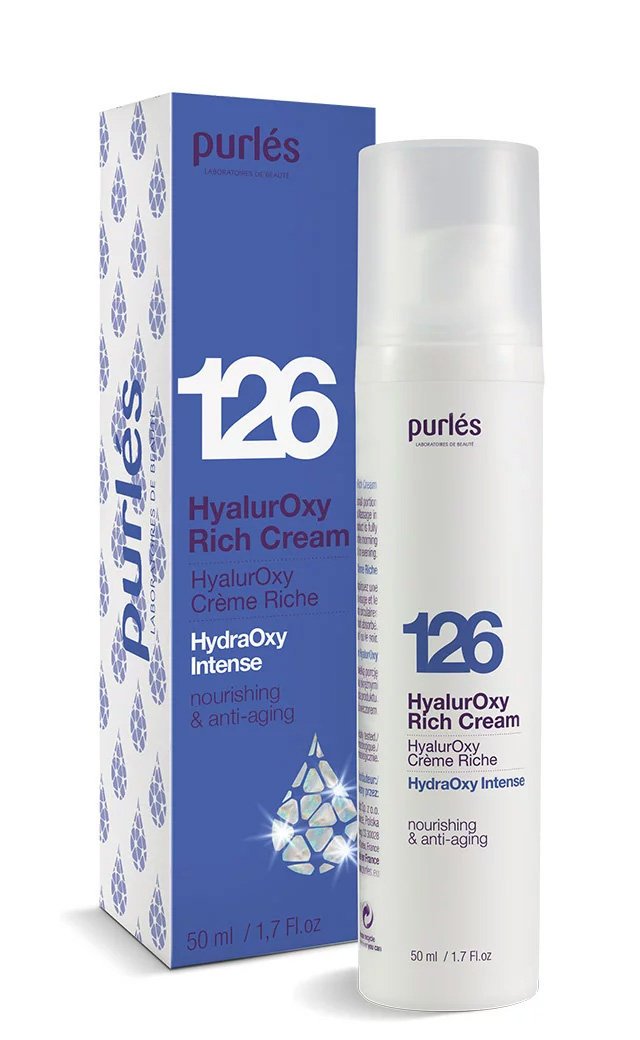 Purles, 126 HyalurOxy Rich Cream, Bogaty krem HyalurOxy, 50 ml