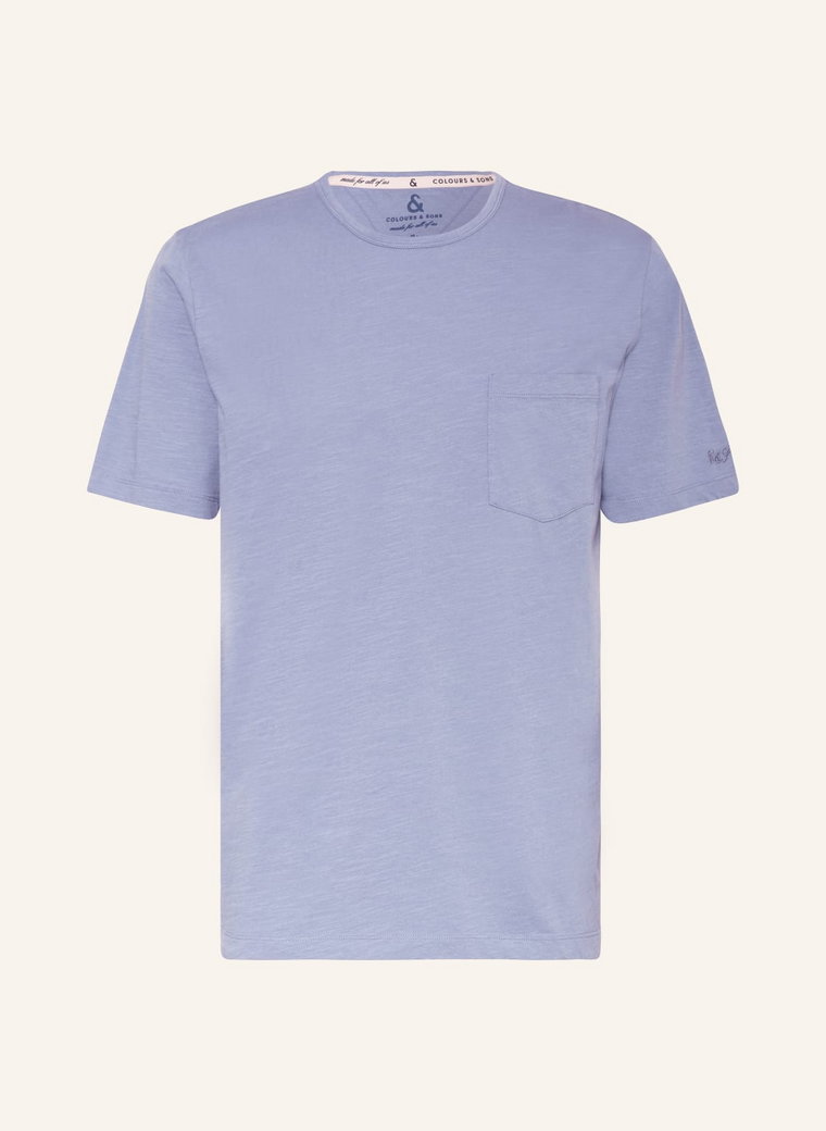 Colours & Sons T-Shirt blau