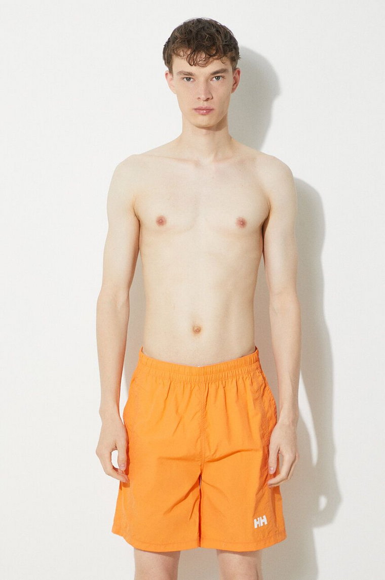 Helly Hansen szorty kąpielowe Calshot kolor pomarańczowy