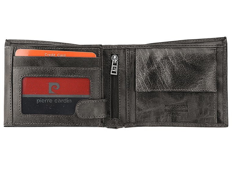 Skórzany męski portfel Pierre Cardin FOSSIL TILAK12 325 RFID