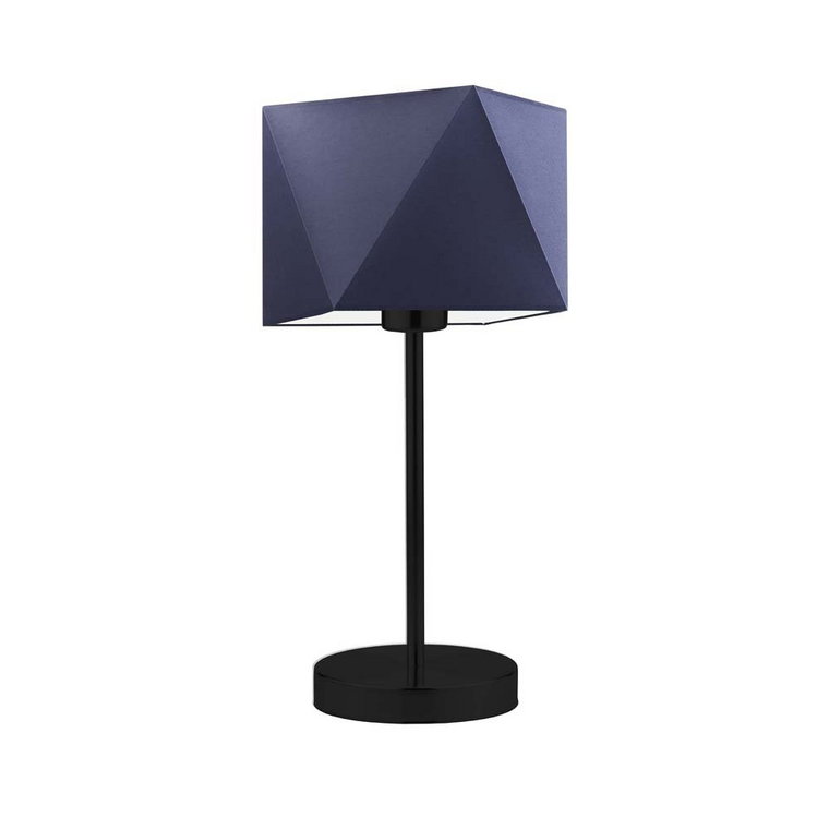 Lampka nocna LYSNE Wuhu, 60 W, E27, granatowa/czarna, 43x23 cm