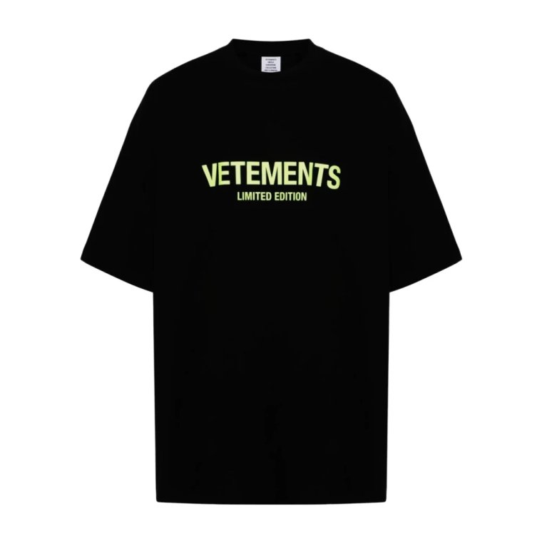 Limitowana Edycja Koszulka z Logo Vetements