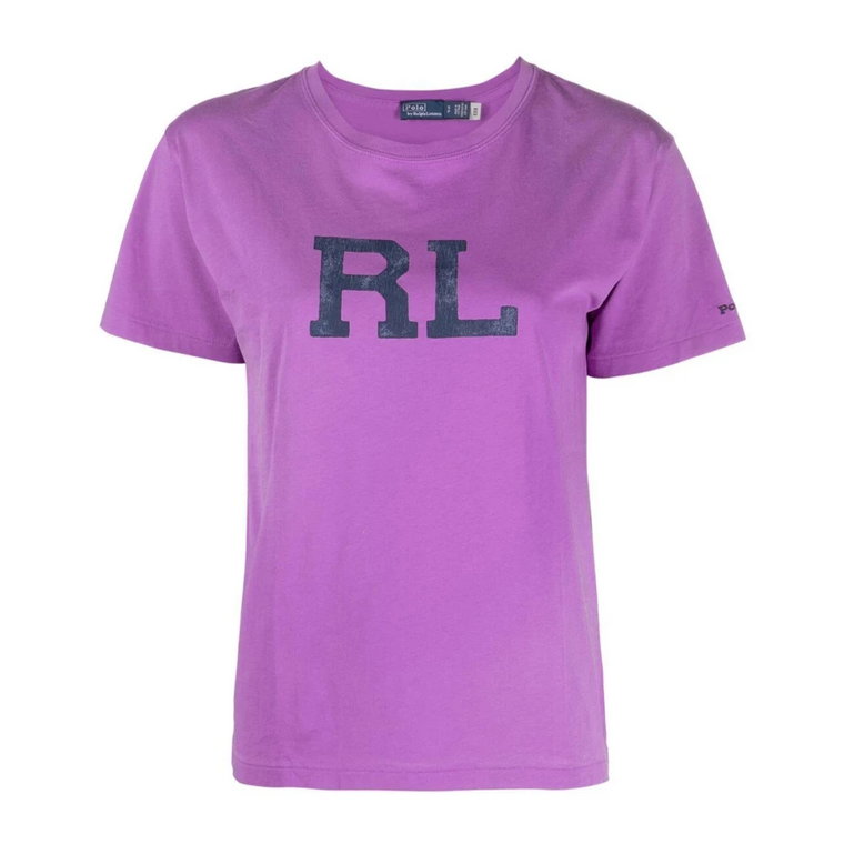 RL Pink T-Shirt - Stylowa i Wygodna Ralph Lauren