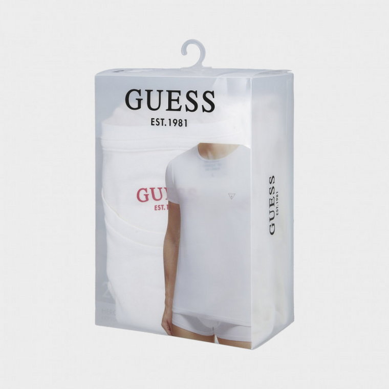 Męski t-shirt basic (2-pack) GUESS CALEB HERO CNK S/S