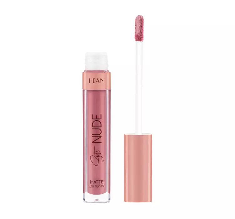 HEAN SOFT NUDE LIP GLOSS MATOWY BŁYSZCZYK DO UST 67 SWEETY NUDE 6ML